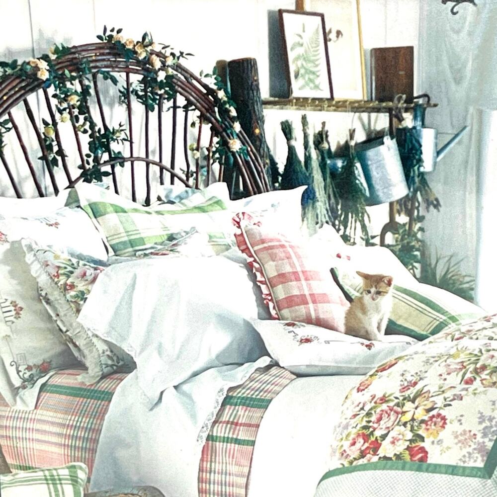 American Living Westrn Cotton Plaid Colorful Sheet Set